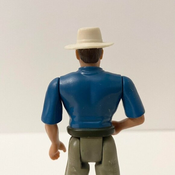 Vtg 1993 Kenner Dr Alan Grant Jurassic Park Action Figure - Picture 12 of 15